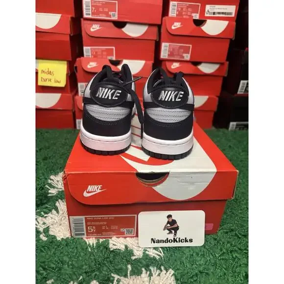 Nike Dunk Low Georgetown New CW1590-004 GS Size 5.5y / 7W